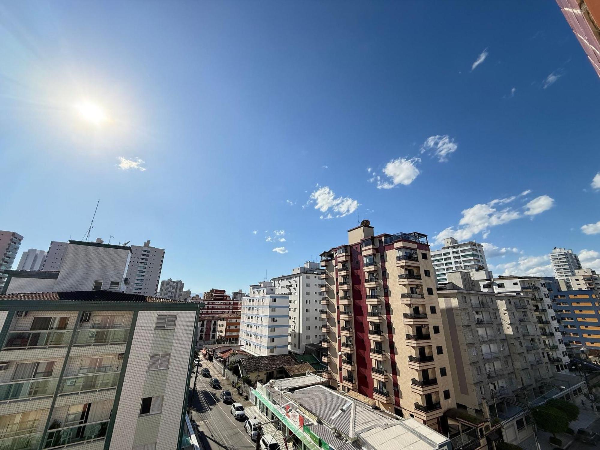 Pe Na Areia Praia Do Canto Do Forte IV Apartman Praia Grande  Kültér fotó