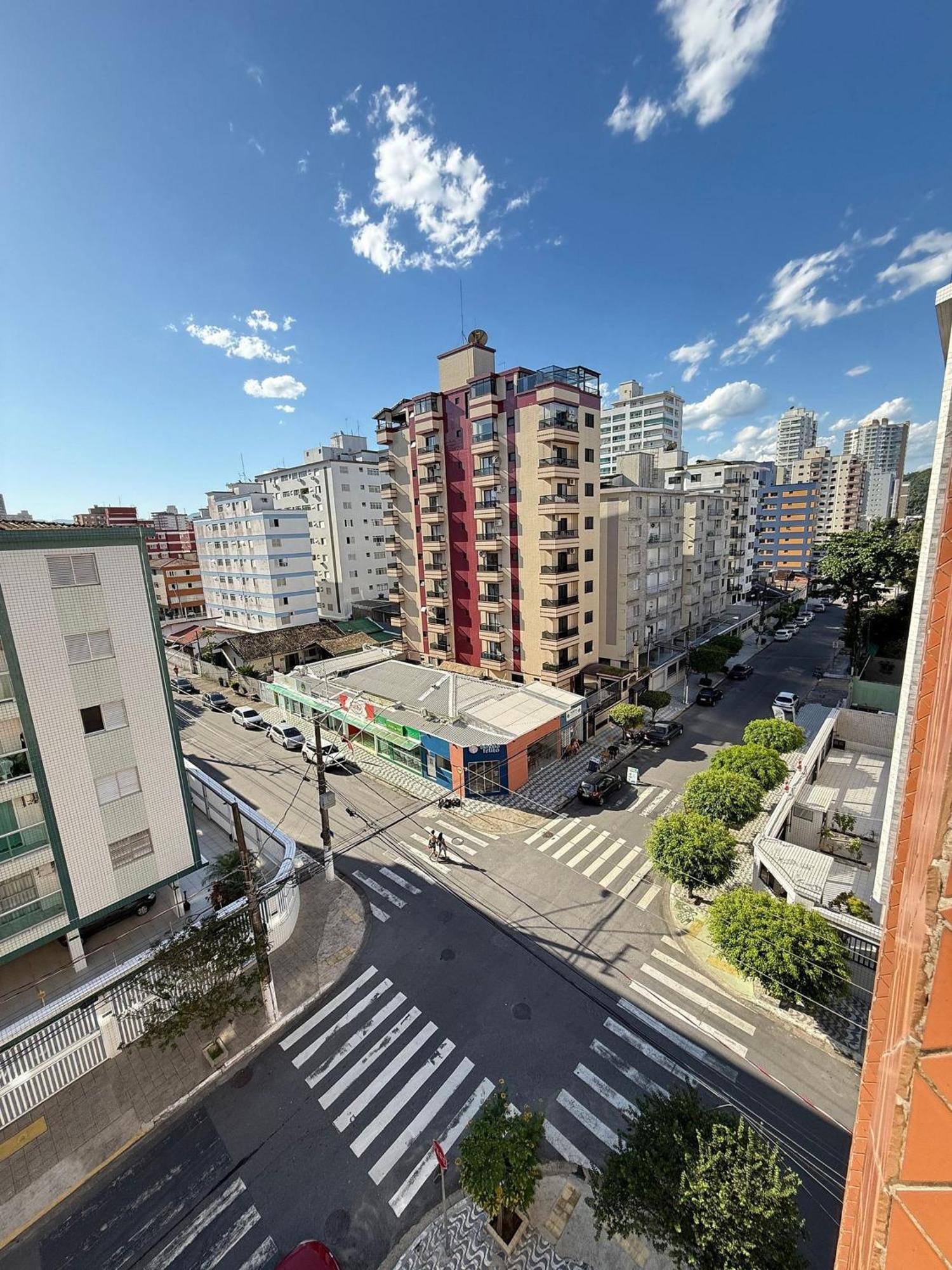 Pe Na Areia Praia Do Canto Do Forte IV Apartman Praia Grande  Kültér fotó